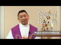 "What to DO when SUFFERING?" Spiritual Reading with Fr. Edgardo "Bing" Arellano