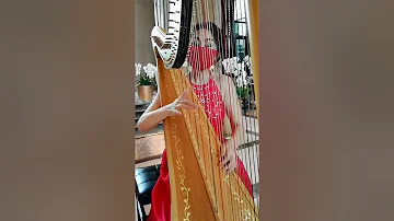 “Chiquitita” - ABBA, Harp cover by TongJuan Wang