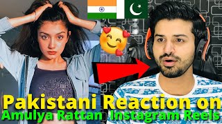 Pakistani React on Amulya Rattan Latest Instagram Reels Videos 2020 | Reaction Vlogger