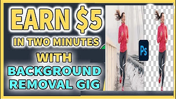 Earn $5 in 2 Minute from Fiverr, Background Removal Skill, No Skill Needed, Earn Money from Fiverr