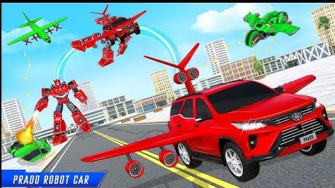 Flying Prado Robot ,,, New Best game play
