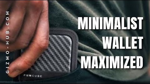 PUNCUBE 2.0 - MINIMALIST WALLET MAXIMIZED | Kickstarter | Gizmo-Hub.com