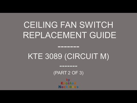 Ceiling Fan Switch Replacement Guide
