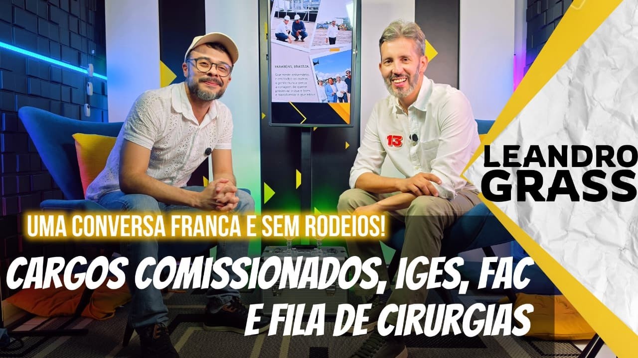 LEANDRO GRASS PARTICIPA DE CONVERSA COM JOSUEL JUNIOR NO PORTAL CONTEÚDO