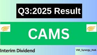Computer Age Management Services Ltd (CAMS), Q3:25 Results Out! Interim Dividend! #earnings