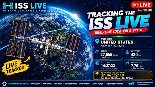🔴 ISS LIVE Tracker | Real-Time Location & Speed
