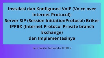 Praktikum VoIP: Instalasi Briker IPPBX, SoftPhone, Fanvil, dan HP