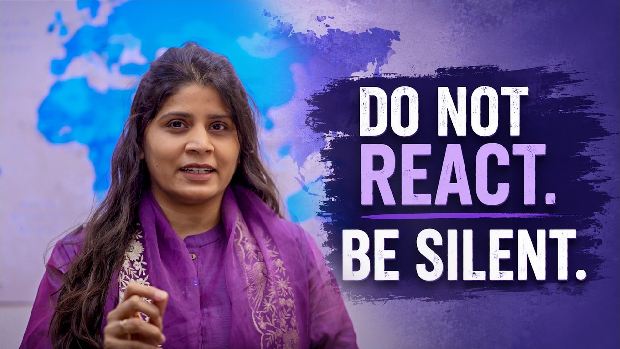 "DO NOT REACT. BE SILENT." | Sis Heaven Joy | Paraloka Manna | Daily Devotion |