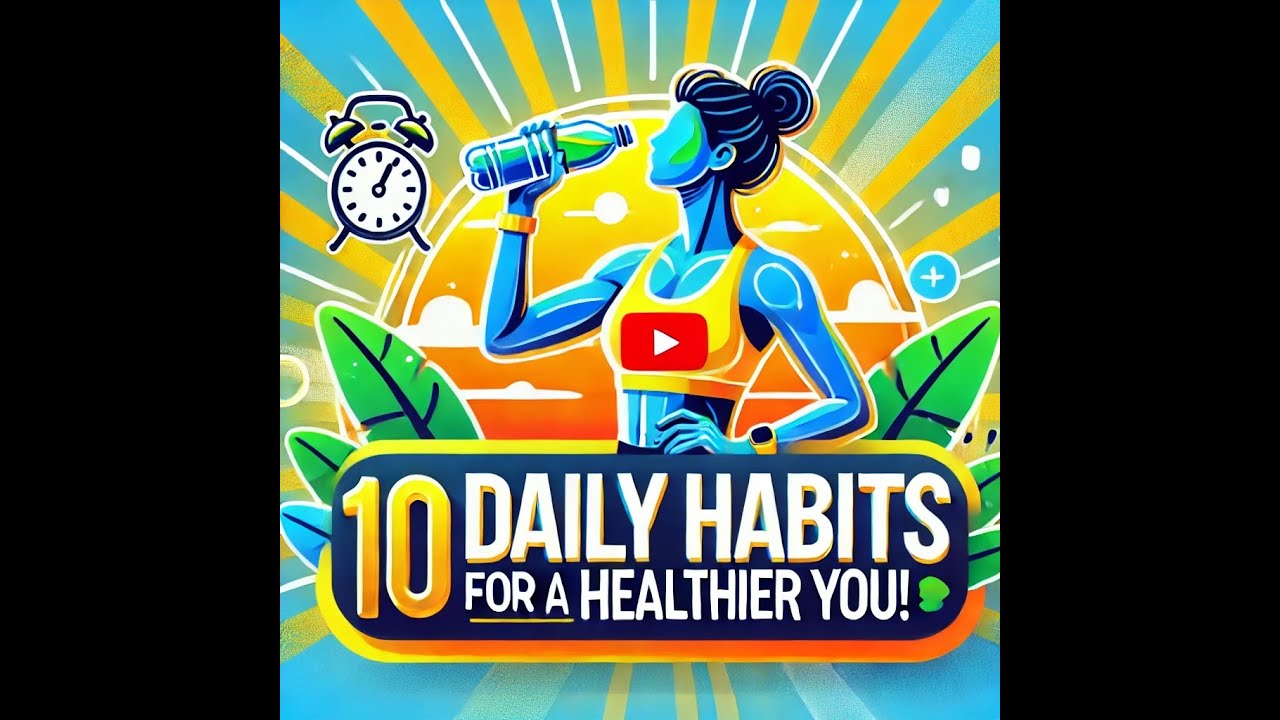 10 Daily Habits for a Healthier You in 2025! - YouTube