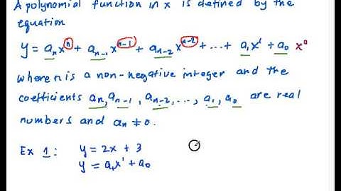 PF02 Definition of Polynomial Functions