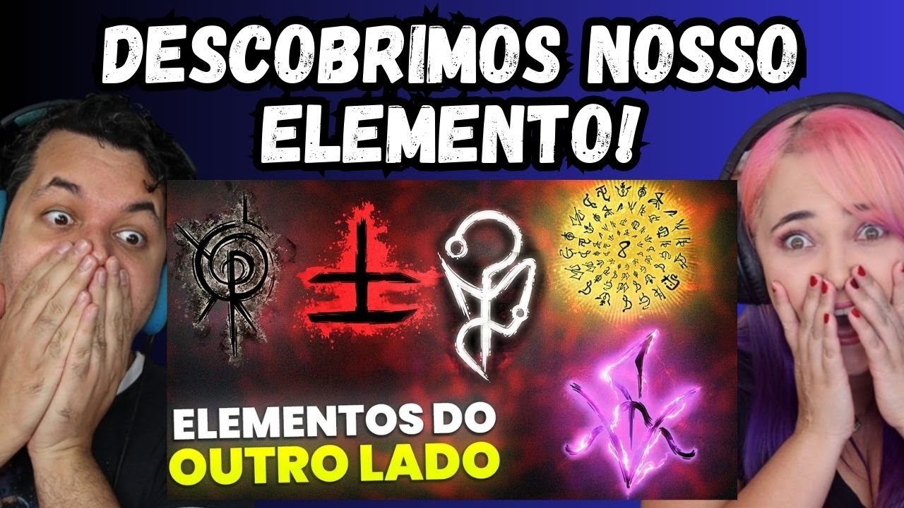 Os Cinco Elementos de Ordem Paranormal VIRALQUEST VQ // REACT