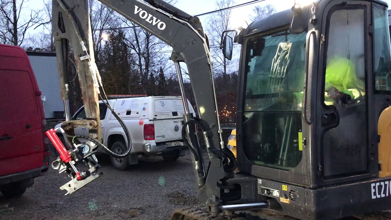 Minigrävare Volvo EC27C