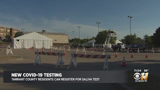 Tarrant County Prepares To Open COVID-19 Saliva Testing Site