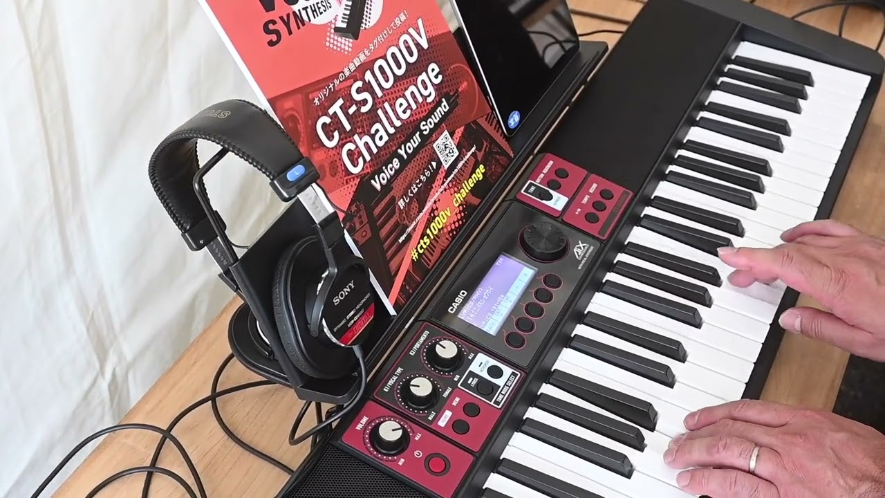 CASIO CT-S1000V シンセサイザー ピアノ ボイス音源 CASIO CT-S1000V シンセサイザー ピアノ ボイス音源 CASIO CT-S1000V