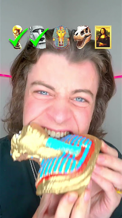 LukeDidThat eats the MONA LISA! 😬 #shorts