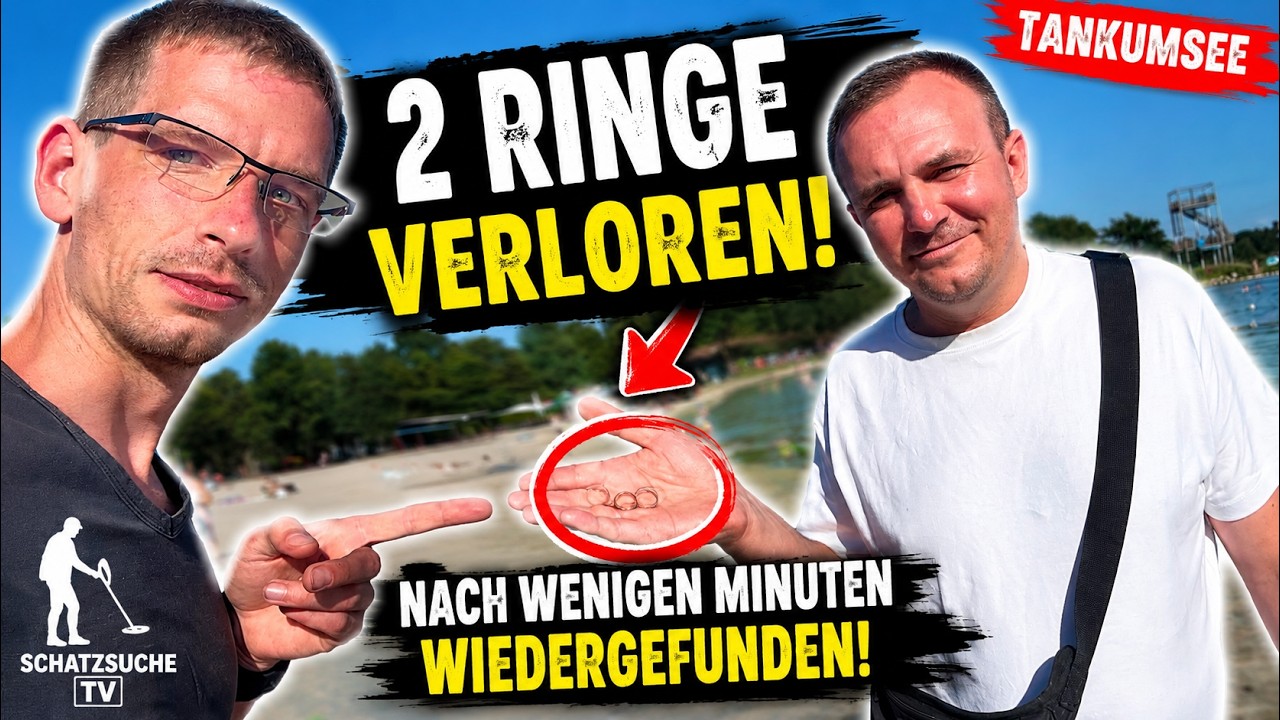 2 Ringe auf einmal verloren – beide nach wenigen Minuten wiedergefunden! 💍😱 | Tankumsee