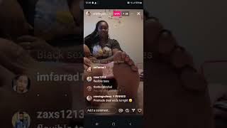 Ebony feet joi