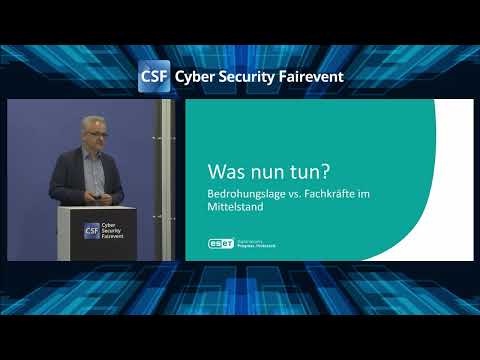 Multi Secured Endpoint – IT Schutzkonzepte für den Mittelstand - Uwe Rehwald (ESET Deutschland GmbH)