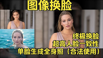 ComfyUI 终极换脸（Qwen Image Edit F2P Lora）