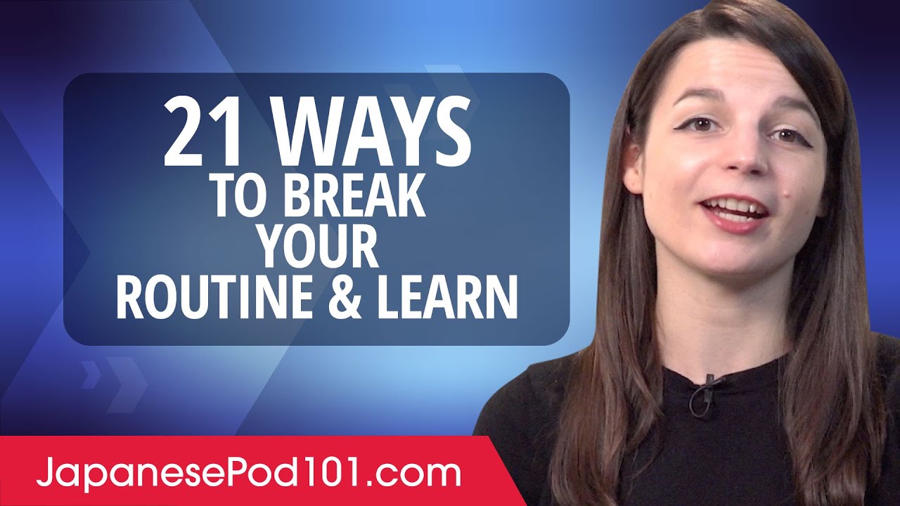 japanese food 21 Ways to Break Your Routine & Learn Japanese
