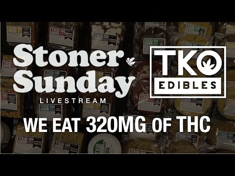 Eating 300mg of THC Edibles - Stoner Sunday LIVE Ep. 40