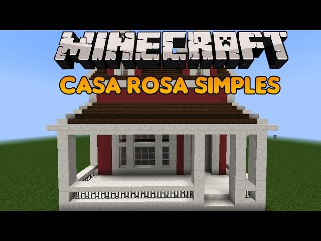 MANSÃO ROSA NO MINECRAFT - DECORAÇÃO 💕 (pink house Minecraft