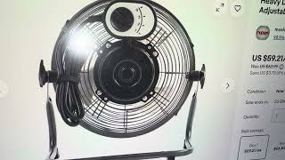 9” MasterForce HV Fan @JordanU 