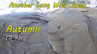 Autumn, another Long wall favorite  Trad Climbing in the Red River Gorge