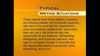 Progress Reports | Business and Technical English Writing | ENG201_Lecture28