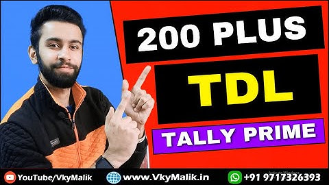Tally Prime All TDL Free Download | Tally Prime 200 TDL Files Download | Tally Prime Free TDL