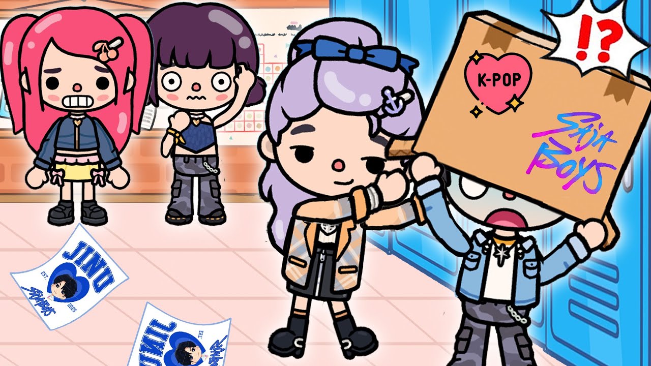 Bí Mật Của Saja Boy Và Thợ Săn Quỷ K-Pop Tại Trường Mới | Toca Life Story | Toca Boca