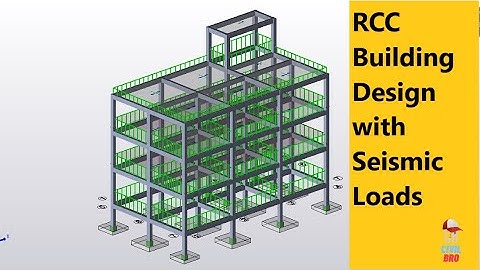 Complete RCC Building Design with Seismic Load in Tekla Structural Designer