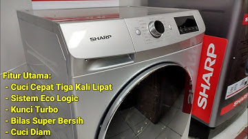 Review mesin cuci sharp frontloading ES-FL1083W