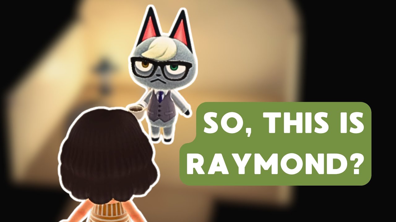 Raymond Is Moving In?! 😸 | Celebrity of Animal Crossing New Horizons
