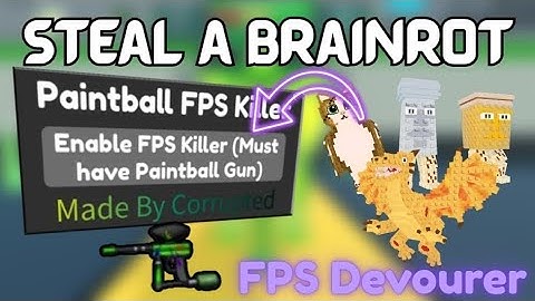 [PAINTBALL LAG🔫🔥] FPS DEVOURER STEAL A BRAINROT SCRIPT PAINTBALL LAG SCRIPT🤑 STEAL BRAINROT ANTI HIT