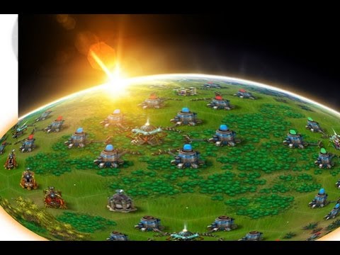 Backyard Monsters New World Map by KIXEYE