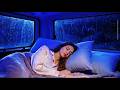 12 Hours Rain Sounds for Sleeping🚗 Gentle Rainfall White Noise🌙 Insomnia Healing Rain NO ADS