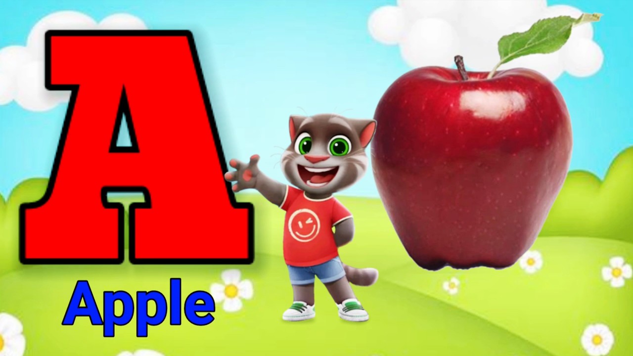 A for apple | B for ball | Kids Learning | abc Phonics song | ABCs for ...