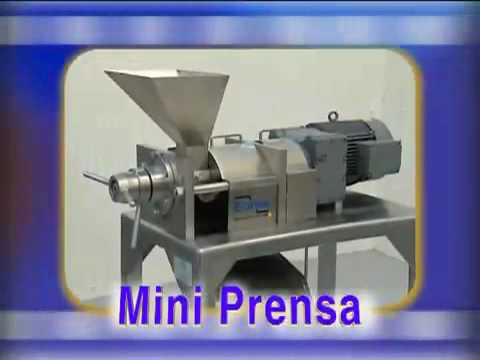 Ecirtec prensas extractoras de aceites de coco, chia, girasol, cacahuete,  sacha inch, sésamo - YouTube