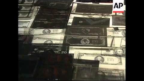 COLOMBIA: COUNTERFEITING OPERATION UNCOVERED (V)