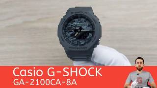 Camouflage Octagon / Casio G-SHOCK GA-2100CA-8A - YouTube