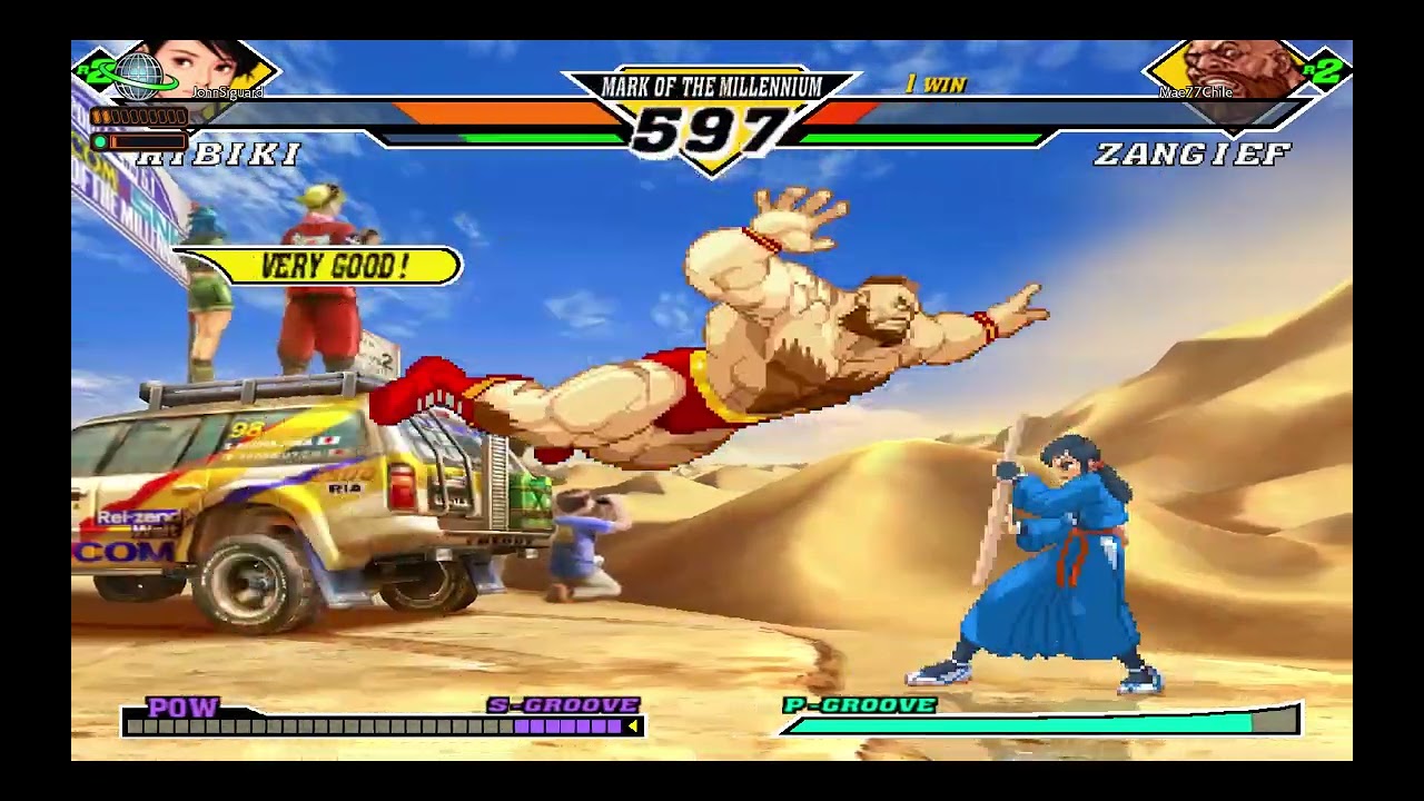 JohnSiguard vs Mae77Chile - CAPCOM vs SNK 2