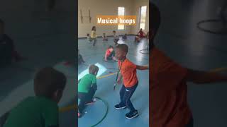Musical Hoops! #physicaleducation #games #education #locomotor