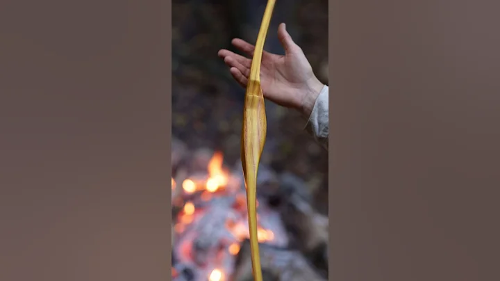 Osage Orange Self Bow Oil Finish and Wax.