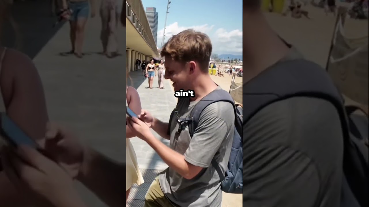 Strangers React To Something They've Never Seen Before 😱 #shorts #trending #ugc #streetinterview