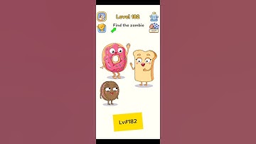 Dop 5 Level #182 FIND THE ZOMBIE #dop2 #youtubeshorts #dop5