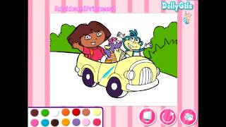 Dora The Explorer Paint Picture   Play Kids Games   Nickelodeon screenshot 5