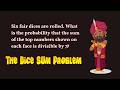 Six fair dices rolled,  probability of sum divisible by 7 | Combinatorix