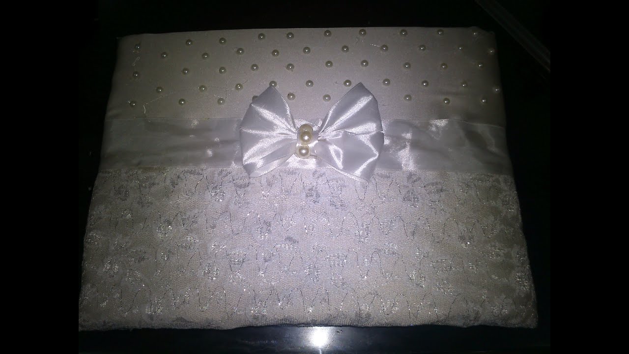 DIY:How To Make Wedding Guest Book طريقة عمل جيست بوك الزفاف