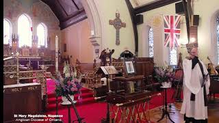 April 1, 2023 --Funeral of Emmerson Dunlop